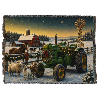 Blanket - Christmas on the Farm