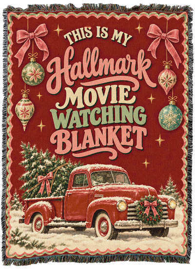 Blanket -Hallmark Watching