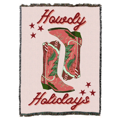 Blanket -Howdy Holidays